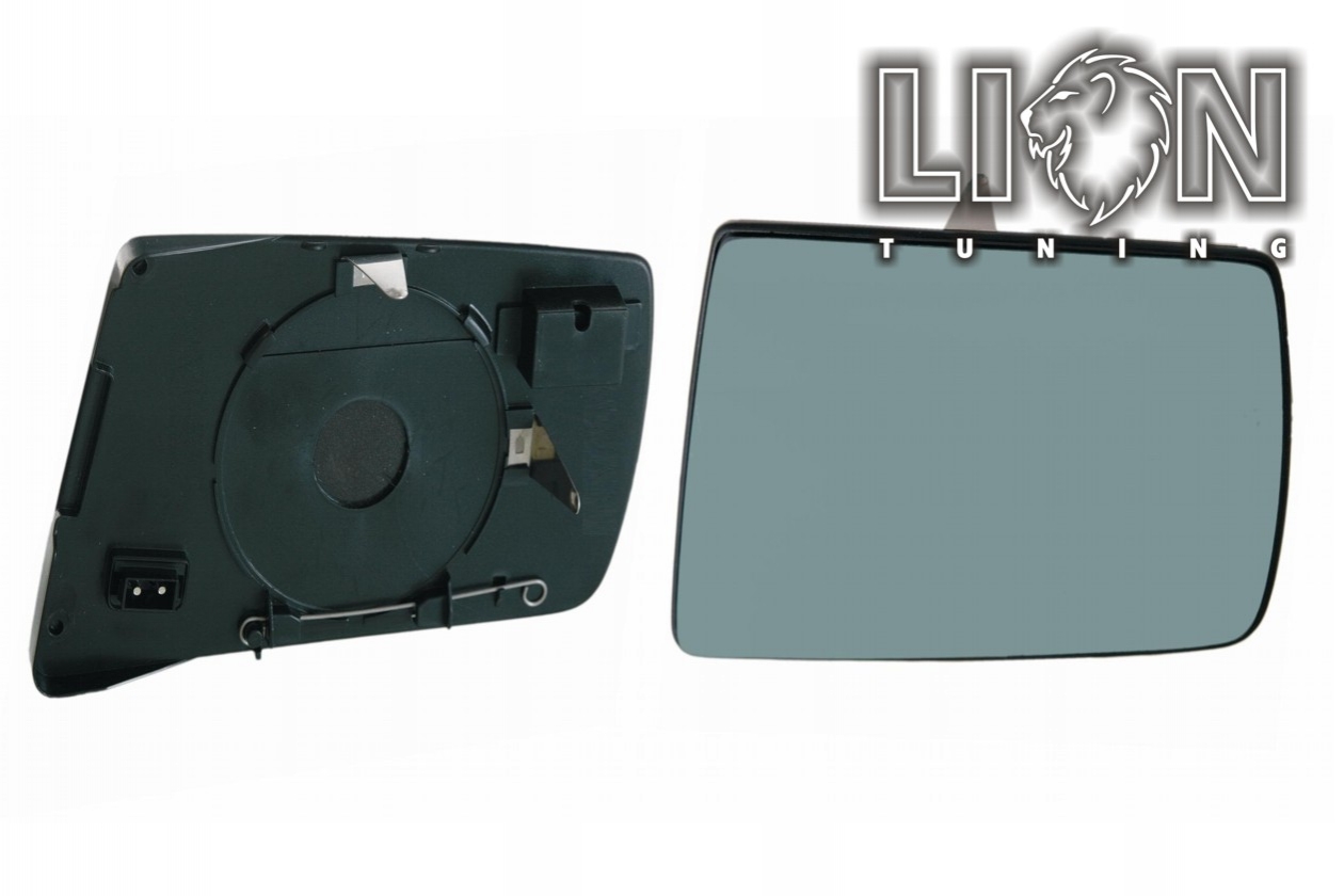 Beheizbar, nur passend für Originalspiegel, blau convex, Eintragungsfrei / keine Eintragung nötig