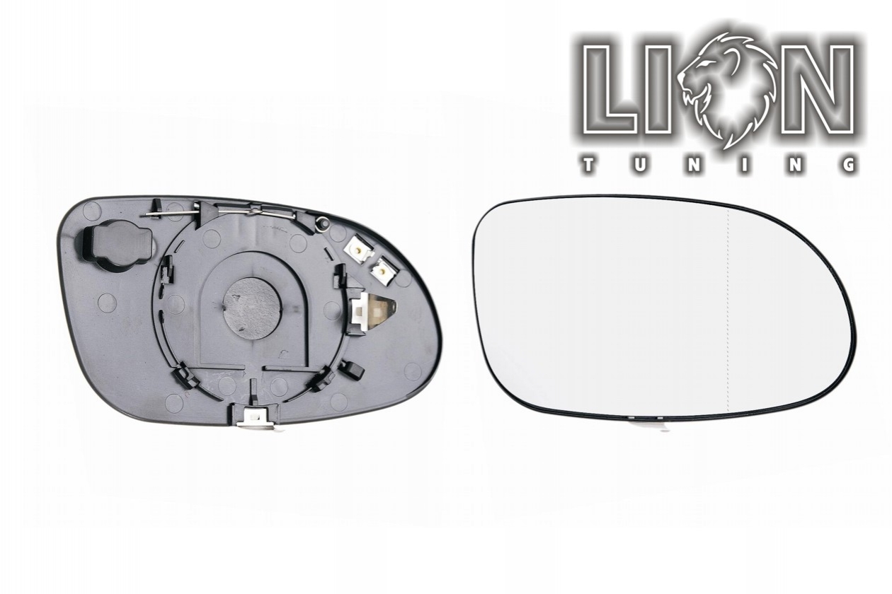 Beheizbar, nur passend für Originalspiegel, ohne Temperaturschalter, asphärisch, Eintragungsfrei / keine Eintragung nötig