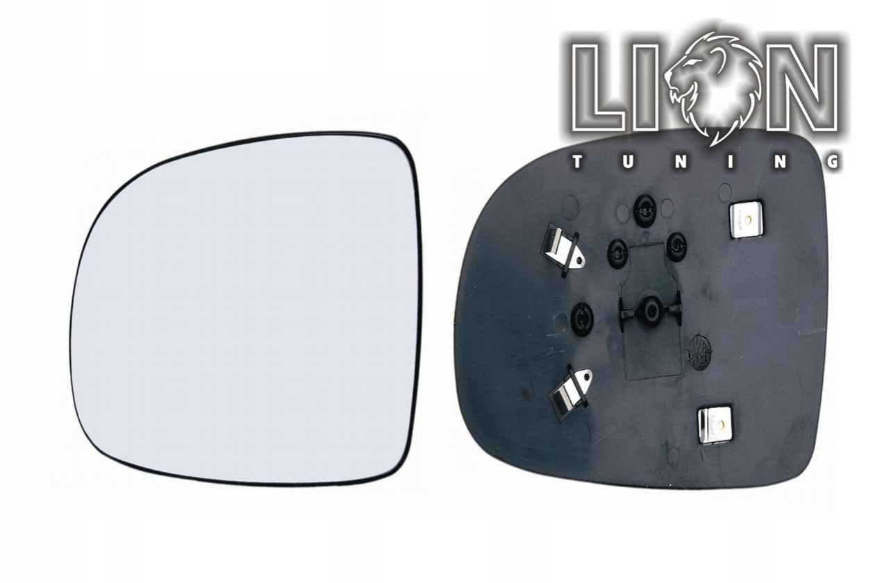 Beheizbar, nur passend für Originalspiegel, asphärisch, Eintragungsfrei / keine Eintragung nötig