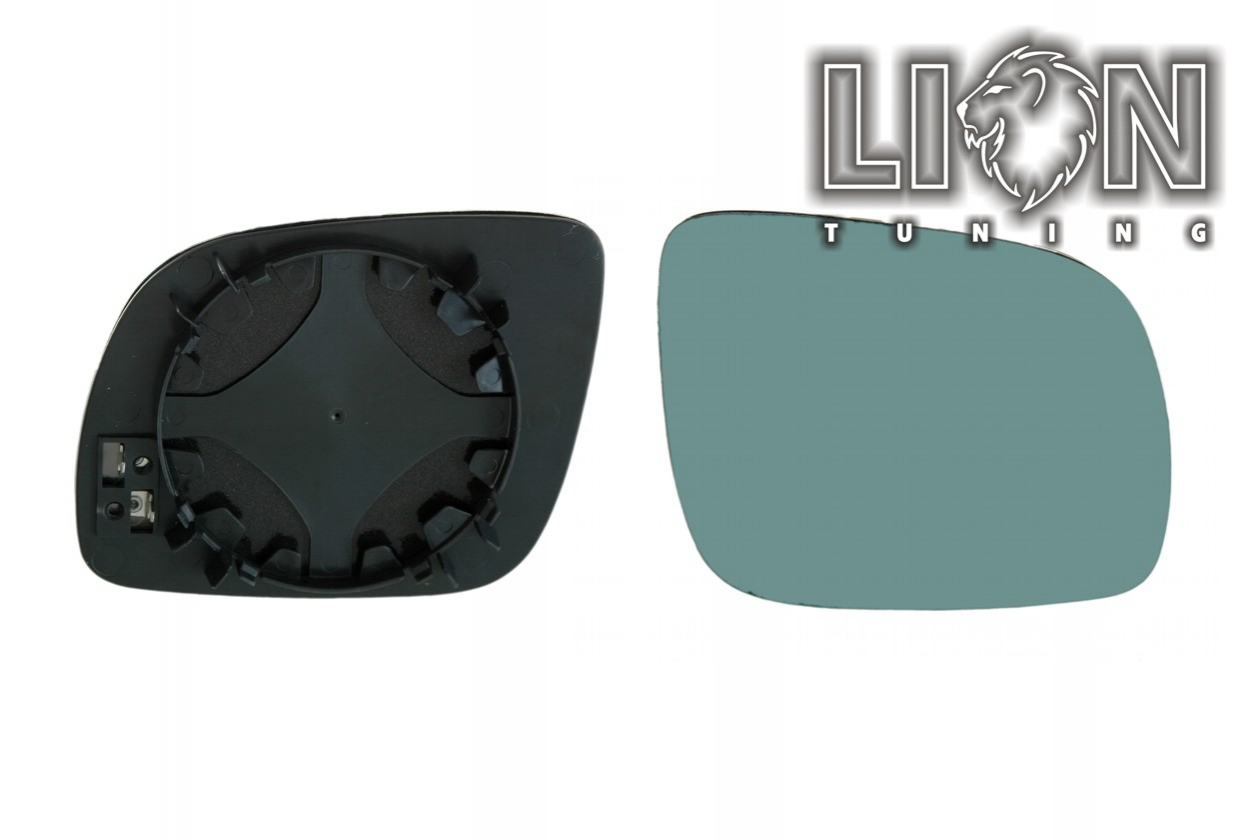 Beheizbar, für kleines Spiegelgehäuse, blau convex, Eintragungsfrei / keine Eintragung nötig