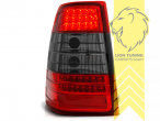 LED, schwarz, rot, Eintragungsfrei / mit E-Prüfzeichen