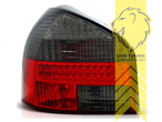 LED, schwarz, rot, Blinkerbirnen BAU15S, Eintragungsfrei / mit E-Prüfzeichen