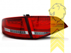 LED, rot, weiss, nur passend für Fahrzeuge mit Halogen Rückleuchten ab Werk, Eintragungsfrei / mit E-Prüfzeichen