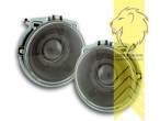 Halogen, schwarz, Abblendlicht H7 / Fernlicht H7, elektrisch verstellbar - Stellmotor wird vom Original übernommen, Eintragungsfrei / mit E-Prüfzeichen