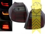 LED, rot, schwarz, nur für Fahrzeuge mit Xenonlicht, Blinkerbirnen BAU15S, Eintragungsfrei / mit E-Prüfzeichen