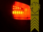 LED, schwarz, nur passend für Fahrzeuge mit Heckklappe, Blinkerbirnen BAU15S, Eintragungsfrei / mit E-Prüfzeichen