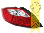 LED, rot, weiss, chrom, Blinkerbirnen BAU15S, Eintragungsfrei / mit E-Prüfzeichen