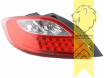 LED, rot, weiss, chrom, Blinkerbirnen BAU15S, Eintragungsfrei / mit E-Prüfzeichen