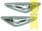 LED, chrom, Eintragungsfrei / mit E-Prüfzeichen