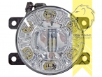 LED, chrom, Eintragungsfrei / mit E-Prüfzeichen, Eintragungsfrei / mit R87 Zulassung als Tagfahrlicht