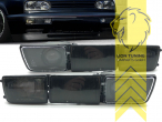 Halogen, schwarz, wie original GTi Edition, H3, Blinkerbirnen BAU15S, Eintragungsfrei / mit E-Prüfzeichen