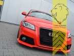 Liontuning - Tuningartikel für Ihr Auto  Lion Tuning Carparts GmbH  Scheinwerfer echtes TFL Audi A3 8P LED Tagfahrlicht schwarz