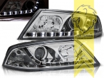 Halogen, chrom, Abblendlicht H7 / Fernlicht H1, Blinkerbirnen BAU15S, elektr. verstellbar - Motor muss separat bestellt werden (MHC06), Eintragungsfrei / mit E-Prüfzeichen