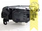 Halogen, schwarz, weiß LED, Abblendlicht H7 / Fernlicht H9, Blinkerbirnen BAU15S, elektrisch verstellbar - Stellmotor wird vom Original übernommen, Eintragungsfrei / mit E-Prüfzeichen