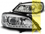 Halogen, chrom, Abblendlicht H7 / Fernlicht H7, elektrisch verstellbar - Stellmotor wird vom Original übernommen, Eintragungsfrei / mit E-Prüfzeichen