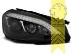Xenon, HID, mit LED Blinker, schwarz, Nicht geeignet für Fahrzeuge mit Night Vision, Abblendlicht und Fernlicht in einer Linse D4S, elektrisch verstellbar - Stellmotor integriert, Eintragungsfrei / mit E-Prüfzeichen