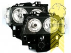 Halogen, schwarz, gelb Halogen, nicht für Transporter, Abblendlicht H7 / Fernlicht H7, Blinkerbirnen BAU15S, elektrisch verstellbar - Stellmotor wird vom Original übernommen, Eintragungsfrei / mit E-Prüfzeichen