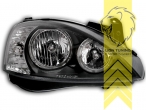 Liontuning - Tuningartikel für Ihr Auto  Lion Tuning Carparts GmbH DEPO  Angel Eyes Scheinwerfer Opel Corsa C Combo C chrom