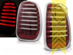 LED, rot, weiss, chrom, Eintragungsfrei / mit E-Prüfzeichen