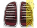 LED, rot, weiss, chrom, Eintragungsfrei / mit E-Prüfzeichen