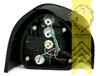 LED, schwarz, rot, Blinkerbirnen BAU15S, Eintragungsfrei / mit E-Prüfzeichen