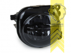 LED, schwarz, nur passend für Fahrzeuge mit M-Paket Stoßstange, Eintragungsfrei / mit E-Prüfzeichen