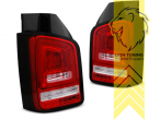 dynamischer LED Blinker, LED, rot, weiss, chrom, nur passend für Fahrzeuge mit Heckklappe, Eintragungsfrei / mit E-Prüfzeichen
