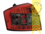 LED, rot, schwarz, Blinkerbirnen BAU15S, Eintragungsfrei / mit E-Prüfzeichen