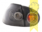 LED, schwarz, Blinkerbirnen BAU15S, Eintragungsfrei / mit E-Prüfzeichen