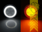LED, chrom, Eintragungsfrei / mit E-Prüfzeichen