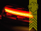 dynamischer LED Blinker, LED, schwarz, Eintragungsfrei / mit E-Prüfzeichen