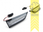 LED, dynamischer LED Blinker, chrom, Eintragungsfrei / mit E-Prüfzeichen