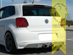 Endrohr Auspuffblende Blende für VW POLO 5 6R TSI 1,2 1,4