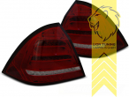 LED, dynamischer LED Blinker, rot, schwarz, Eintragungsfrei / mit E-Prüfzeichen