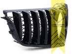 Original Mercedes Emblem wird übernommen, schwarz glänzend, ABS Kunststoff, Eintragungsfrei / als Ersatzteil verwendbar