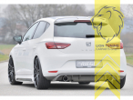 links und rechts, carbon Optik, nur passend für Fahrzeuge mit Standard Stoßstange, ABS Kunststoff, Eintragungsfrei / mit ABE