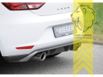 links und rechts, carbon Optik, nur passend für Fahrzeuge mit Standard Stoßstange, ABS Kunststoff, Eintragungsfrei / mit ABE