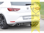 links und rechts, carbon Optik, nur passend für Fahrzeuge mit Standard Stoßstange, ABS Kunststoff, Eintragungsfrei / mit ABE