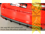 carbon Optik, nur passend für 2.0 TSI mit Original Endrohrblende links rechts, ABS Kunststoff, Eintragungsfrei / mit ABE
