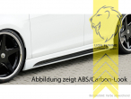 schwarz matt, nur passend für 5-Türer, ABS Kunststoff, schwarz - lackierfähig, Eintragungsfrei / mit ABE