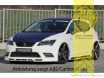 schwarz matt, nur passend für 5-Türer, ABS Kunststoff, schwarz - lackierfähig, Eintragungsfrei / mit ABE