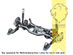 links und rechts, 4 x 70mm, nur für Fahrzeuge mit Mehrlenker-Hinterachse, Edelstahl, Eintragungsfrei / mit ABE