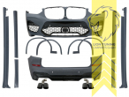 Ersatzteile von äquivalenter Qualität für die Besitzer des Fahrzeugs (entspr. EU-Verordnung 46/2010), PP Kunststoff, grundiert, für Fahrzeuge mit PDC, für Fahrzeuge mit Radar (ACC)