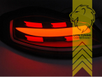 dynamischer LED Blinker, LED, schwarz, Eintragungsfrei / mit E-Prüfzeichen