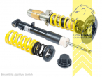 Nur für Fahrzeuge mit einem Klemmdurchmesser an der VA von 50mm., ST XTA ( Härteverstellbar mit Stützlager ), gelb, Bei Fahrzeugen die mit elektronischer Dämpferregelung ausgerüstet sind ist diese gemäß der Anleitung stillzulegen. Elektroniksatz zur Stilllegung KW Nr. 68510342., Stahl verzinkt, Eintragungspflichtig / Teilegutachten liegt bei