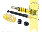 ST XA (mit Härteverstellung), gelb, Bei Einbau mit serienmäßigen Rad-/Reifenkombinationen sind evtl. Spurverbreiterungen erforderlich., Nicht für Fahrzeuge mit elektronischer Dämpferverstellung., Stahl verzinkt, Eintragungspflichtig / Teilegutachten liegt bei