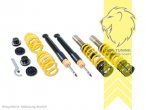 Bei Fahrzeugen die mit elektronischer Dämpferregelung ausgerüstet sind ist diese gemäß der Anleitung stillzulegen. Elektroniksatz zur Stilllegung KW Nr. 68510457, ST XA (mit Härteverstellung), gelb, Stahl verzinkt, Eintragungspflichtig / Teilegutachten liegt bei