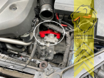 Bitte vor Kauf Montageanleitung prüfen und mit originalem Shifter vergleichen, rot, Nur passend für M66 Getriebe, Metall / Stahl, 2.0 16V T2 / D2 / D3 / D4, Schaltwege um 30 Prozent kürzer!