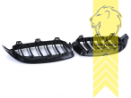 Doppelsteg, schwarz glänzend, ABS Kunststoff, Eintragungsfrei / als Ersatzteil verwendbar