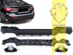 links und rechts, schwarz glänzend, nur passend für Fahrzeuge mit M-Paket Stoßstange, ABS Kunststoff, Eintragungsfrei / als Ersatzteil verwendbar